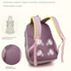 thumbnail image 2 of Large Capacity School Bags Cute Nylon Material Lightweight School Backpack Waterproof Breathable Rucksack Bagpack Teenager, 2 of 3