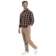 thumbnail image 3 of Camisa Trevira Cuadros  Tostado, 3 of 4
