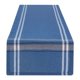 thumbnail image 1 of Camino de mesa DII French Stripe 36 x 274 cm azul de algodón, 1 of 8