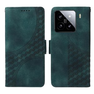 Carcasa Foxdock Xiaomi 15 De Cuero Pu, Diseño Acolchado Clásico, Protección Contra Caídas Y Rayones