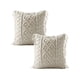 thumbnail image 1 of Set De 2 Fundas De Cojin Con Estilo Bohemio 45x45cm Beige 06, 1 of 4