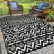 thumbnail image 1 of Alfombra exterior PASAMIC 152x244 cm impermeable reversible gris, 1 of 7