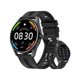 thumbnail image 1 of Reloj inteligente HUAKUA para mujeres y hombres con monitor de frecuencia cardíaca negro, 1 of 7