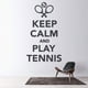 thumbnail image 2 of Decomural Keep Calm Play Tennis WS-50401, 2 of 2