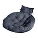 thumbnail image 2 of Cojín Colgante Para Mecedora Con Almohada, Alfombrilla Para Silla De Jardín, Hamaca, Color Gris Oscuro, 2 of 5