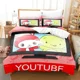 thumbnail image 1 of Cute jj mikey maizen Bedding Set Single Twin Full Queen King Size Bed Set Aldult Kid Bedroom Duvetcover Sets Anime Bed Sheet Set, 1 of 5