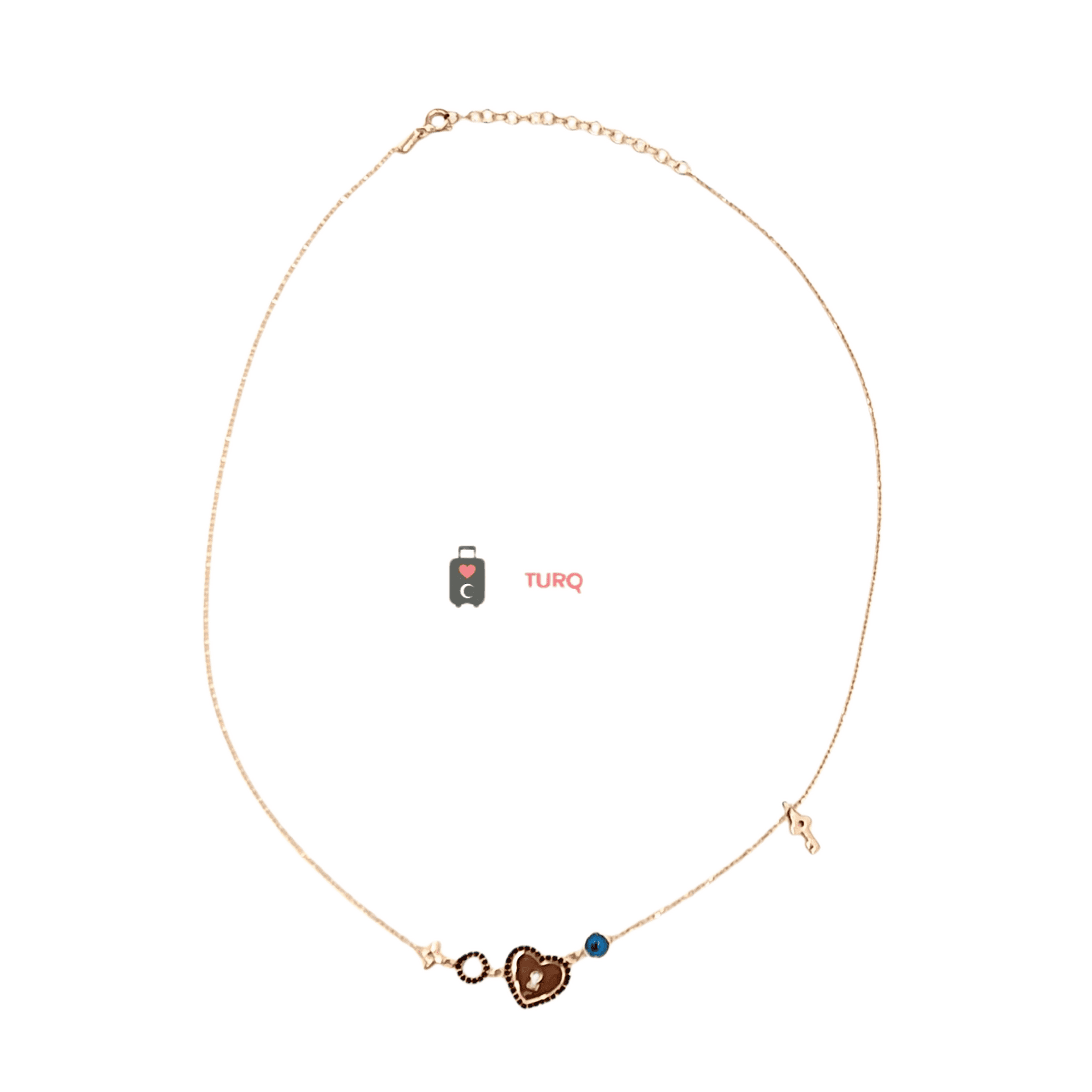 By Turquía - Collar Askim R Plata 925