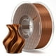 thumbnail image 1 of Filamento para impresora 3D ELEGOO Silk PLA, 1,75 mm, bronce, 1 kg, 1 of 3