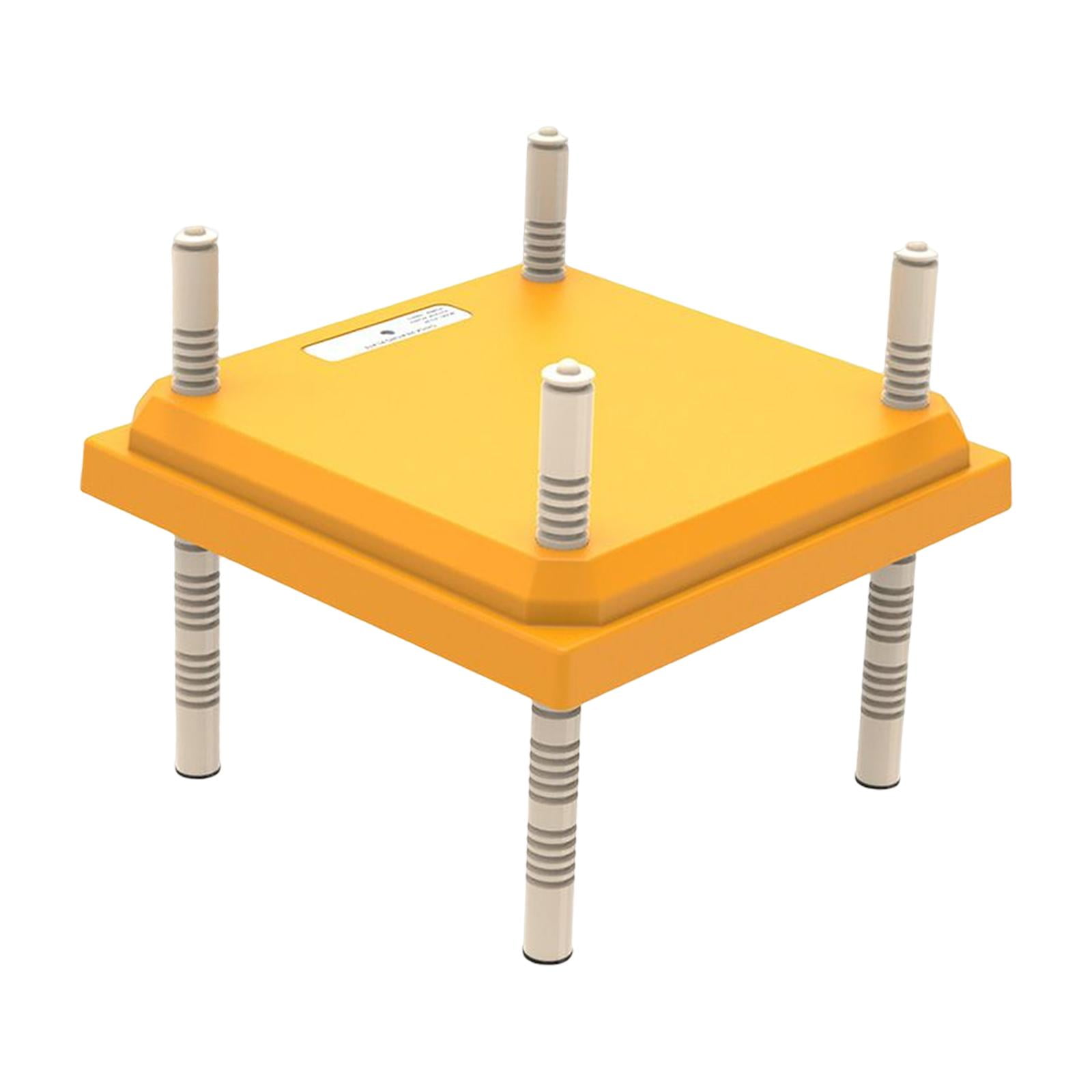 Magideal - Calentador Eléctrico De Placa Calefactora Para Criadora, Almohadilla Calefactora De Seguridad Para Gallinero, Altura Ajustable, Fácil De Instalar Para Amarillo 307x307cm