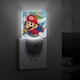 thumbnail image 4 of Super Mario Luz nocturna LED con sensor de anochecer a amanecer para dormitorio, baño, pasillo, escaleras - Lámpara LED nocturna de enchufe, 0.5W - 1 pieza, 4 of 6
