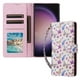 thumbnail image 1 of FOXDOCK Funda Tipo Cartera Floral para Samsung Galaxy S24 Ultra ,Funda con Tapa de Cuero PU, Protección Antigolpes con Ranuras para Tarjetas y Soporte, 1 of 5