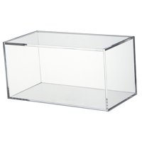 Bothyi - Caja De Acrílico Con Tapa Bar Suministros De Oficina Cafetería Caja De Almacenamiento De Té De Acrílico