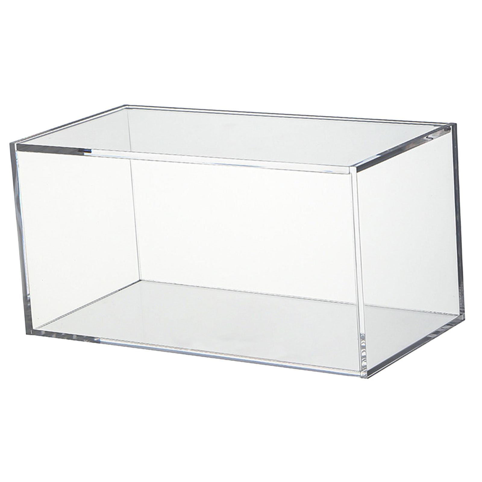 Bothyi - Caja De Acrílico Con Tapa Bar Suministros De Oficina Cafetería Caja De Almacenamiento De Té De Acrílico