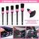 thumbnail image 5 of Kit de limpieza para auto AUTODECO de 21 piezas con aspiradora de alta potencia, rosa, 5 of 8
