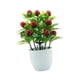 thumbnail image 2 of Mini Planta Artificial Decorativa De Fruta Falsa En Maceta Para Ba?o, Oficina, Mesa, Cerezas, 2 of 5