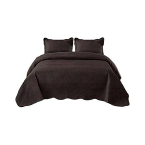 Genérico - Cubrecama Quilt 2 Plazas+2 Fundas Verano Unicolor 13N04