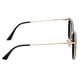thumbnail image 3 of Gafas de sol Bertha BRSBR040RG con forma de ojo de gato, montura metálica, polarizadas, 3 of 3