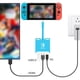 thumbnail image 2 of Estación de Acoplamiento HDMI 4K AARONMEI para Nintendo Switch Azul, 2 of 3