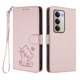 thumbnail image 1 of Funda Volteable tipo Billetera con Correa para Xiaomi Redmi 15 4G/5G, Rosa, 1 of 6