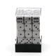 thumbnail image 2 of Juego de dados Chessex D&D Opaco Gris y Negro Poliédrico 36 D6, 2 of 5