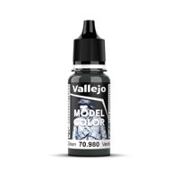 Paint Vallejo Model Color Negro Verde 17Ml