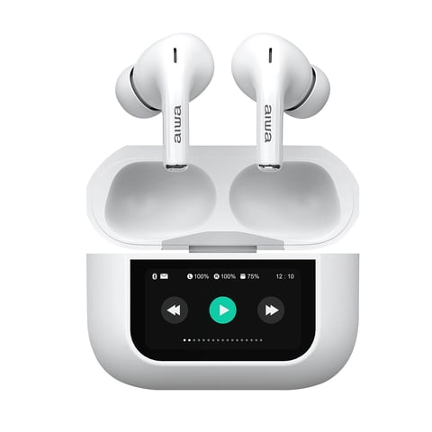 Audífonos Aiwa In Ear Pantalla Táctil Bluetooth Aw-Twsgprow