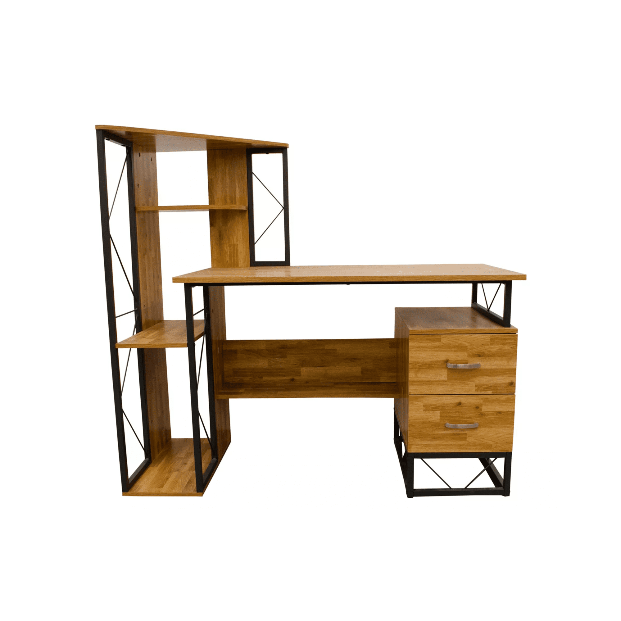 M+ Design - Centro De Trabajo 2 Cajones 133x124x55 Cm