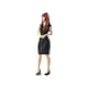 thumbnail image 2 of Escala En Miniatura 1/64 Para Adorno De Escritorio Modelo De Construcción Fairy Garden Girl In Black Dress, 2 of 3