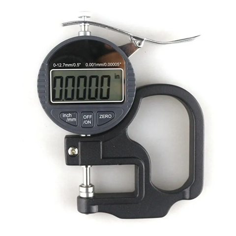 Genérica - Micrometro Digital 0.001 – 12,7Mm Cabezal Plano