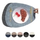 thumbnail image 1 of Set 4 Individuales Ecocuero Impermeables Antimanchas Reversibles Jaspeado Celeste, 1 of 8