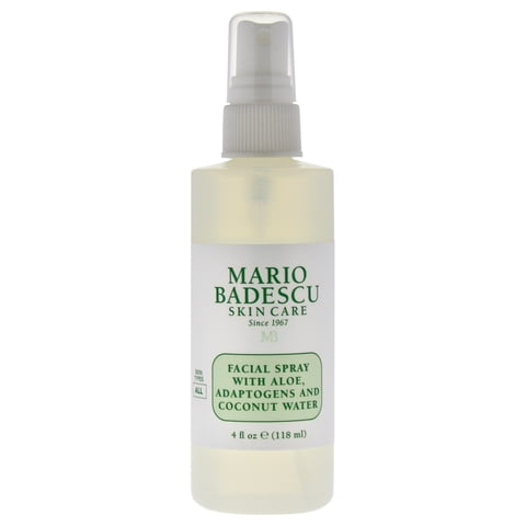 Mario Badescu - Spray Facial Con Adaptógenos De Aloe Y Agua De Coco De Para Mujeres - Spray De 4 Oz
