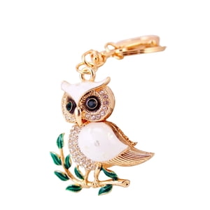 Bothyi - Anillos De Búho Creativos, Llaveros De Animales Hechos A Mano Para Bodas, Para Mujeres, Niñas Y Niños