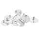 thumbnail image 4 of 10 piezas de broche de 25 mm haciendo bandejas de ajuste de bisel de cabujón en blanco para placa blanca, 4 of 5