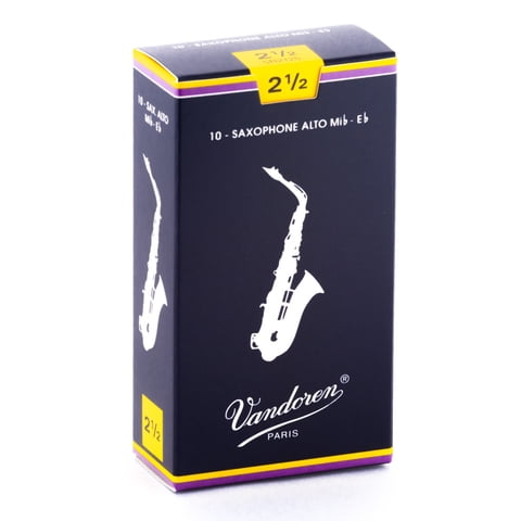 Cajas De Cañas Saxo Alto Tradicional Nº2.5 Sr2125 Vandoren