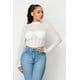 thumbnail image 2 of Top Sexy de Malla con Cuello Alto S, 2 of 5