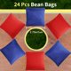 thumbnail image 2 of Bolsa de frijol mini Vyndicca 24 pzs 7 cm rojo/azul, 2 of 7