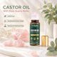 thumbnail image 2 of Aceite de Ricino Orgánico Roll‑On Purelysian Beauty 50 ml con Cuarzo Rosa, 2 of 9