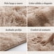 thumbnail image 4 of Alfombra 180x200cm Peluda Super Suave para living, 4 of 7