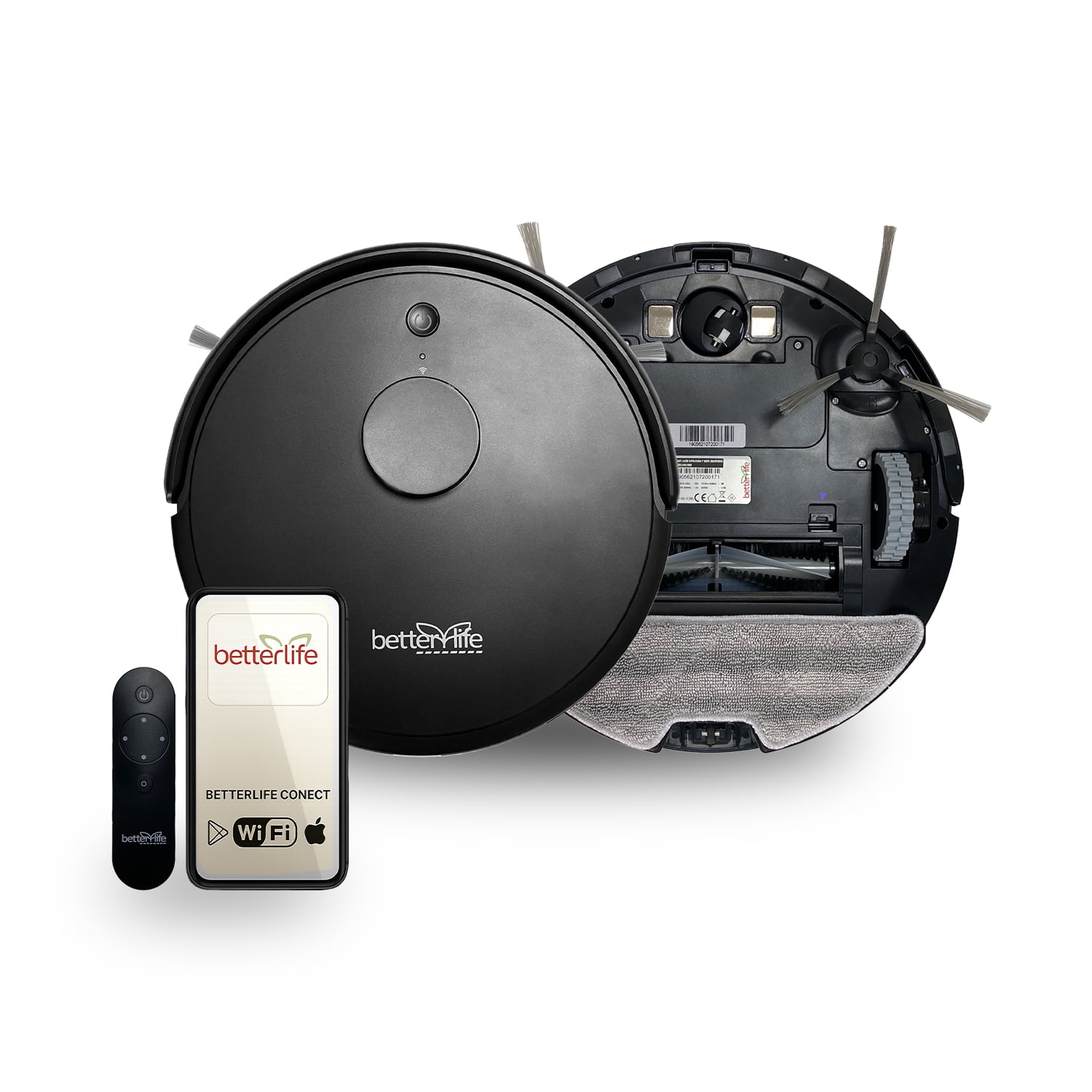 Betterlife - Robot Laser Aspiradora Y Mopa Smarthome Blld5200cvrw