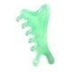 thumbnail image 1 of Peine De Masaje Multiusos Para El Cuidado De La Cabeza Relajación Gua Sha Raspado Del Cuero Cabelludo Color Verde, 1 of 5