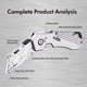 thumbnail image 3 of Cuchillo utilitario plegable KATA Heavy Duty con 12 hojas, paquete de 3, 3 of 8