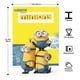 thumbnail image 3 of Minions Cartel de metal, decoración de pared con cartel de metal personalizado, regalos para aficionados, amigos, familia y seres queridos 30x20 cm, 3 of 6