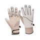 thumbnail image 1 of Guantes De Invierno Para Mujer, Guantes De Nieve Antideslizantes Con Pantalla Táctil Para Montar Al Aire Libre, Nieve, Color Beige Y Negro, 1 of 5