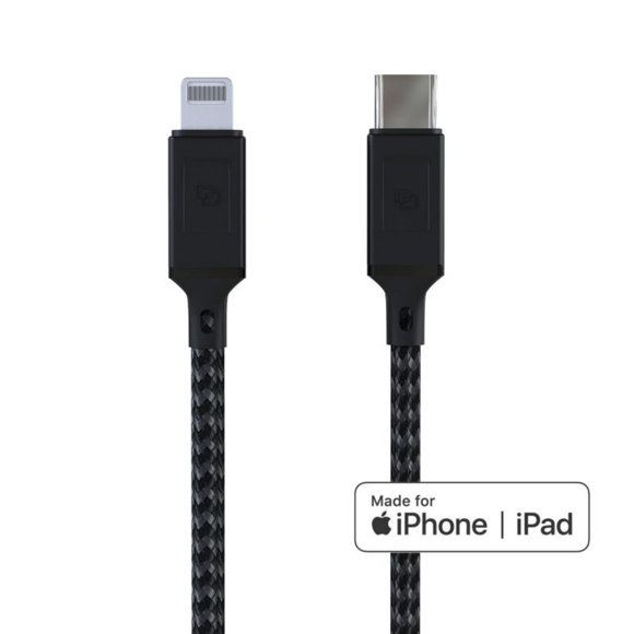 Cable Dusted Lightning DUS-CABL-CMFI Negro