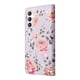 thumbnail image 5 of FOXDOCK Funda Tipo Cartera Floral para Samsung Galaxy S24 ,Funda con Tapa de Cuero PU, Protección Antigolpes con Ranuras para Tarjetas y Soporte, 5 of 5