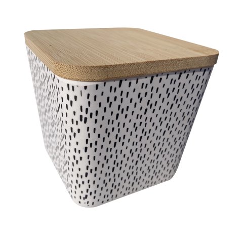 Decogreen - Canister Biobamboo 11 Cm Puntos