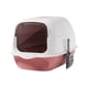 thumbnail image 5 of Caja De Arena Para Gatos Con Capucha Y Tapa, Bandeja De Arena Para Gatos Reutilizable, Grande, Antisalpicaduras, Color Rosa, 5 of 5