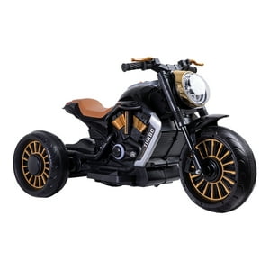 Bebesit - Moto 3 Ruedas A Batería Eléctrica Sx Negra