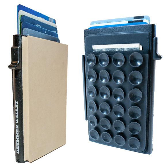 Tambor Drummer Wallet, Snare Mute y Wallet, todo en uno