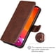 thumbnail image 3 of Funda Billetera para iPhone 14 con Porta Tarjetas y Soporte Ajustable Marrón, 3 of 6